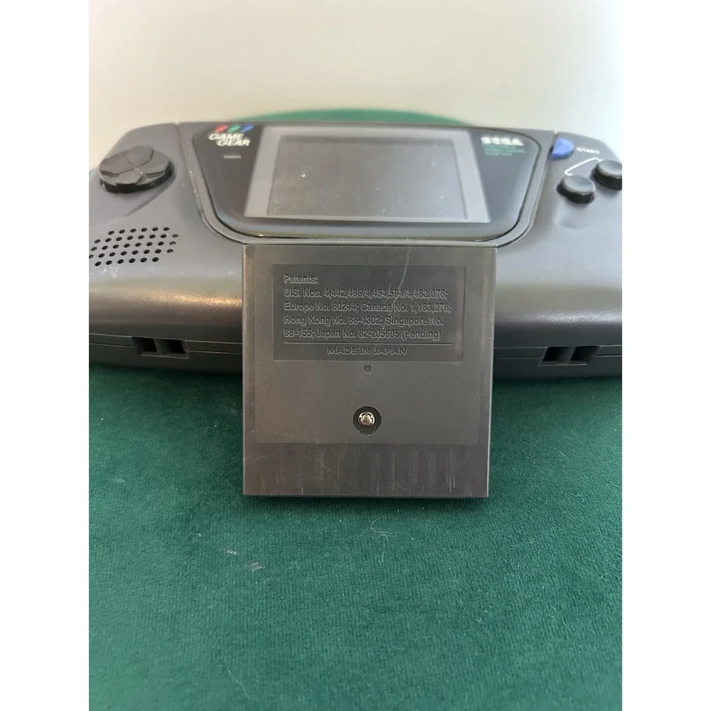 Sega Game Gear Launch Edition Black Handheld System MCWILL lcd mod,